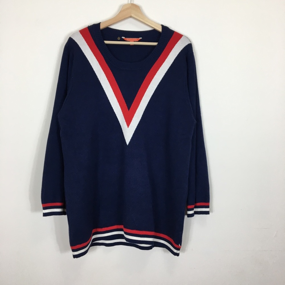 ModCloth Well Prepped Knit Tunic Sweater Printed - Picture 5 of 7